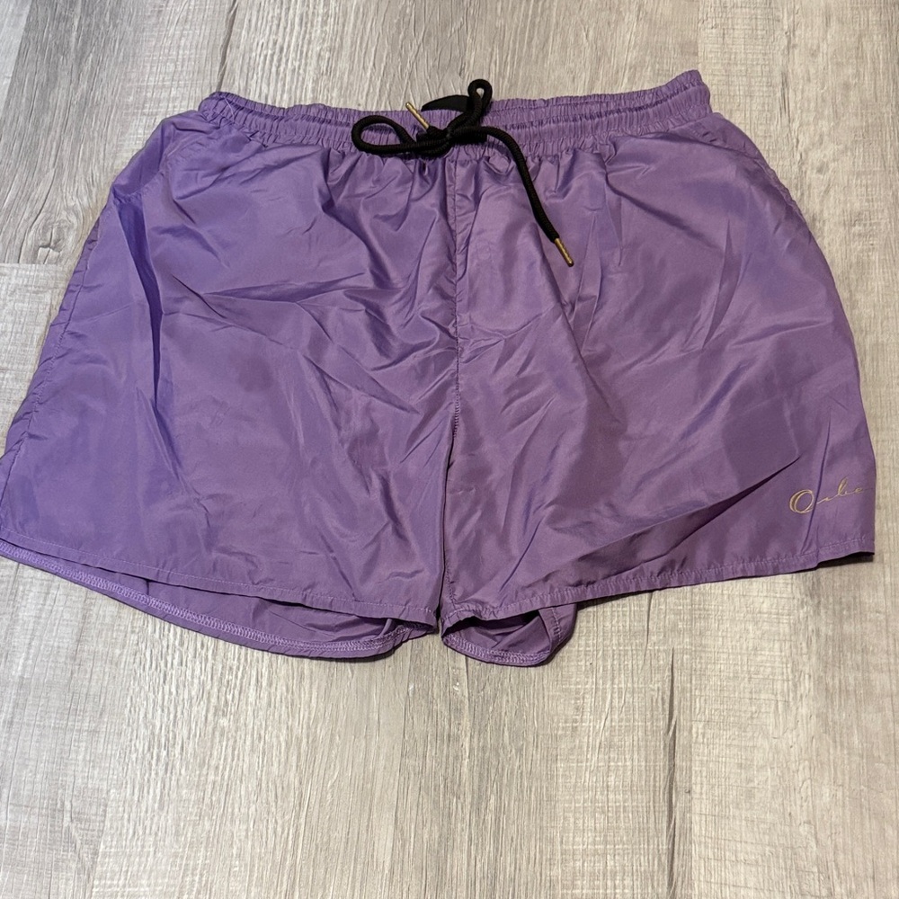 Purple Swim Trunks